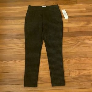 Calvin Klein Grey/Black Patterned Pants